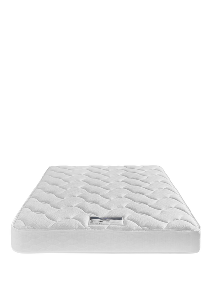 Silentnight OUTLET Sleep Retreat Comfort Mattress & Divan Base Set, Extra Firm Tension, Single, Like New, Light Grey, Light Grey