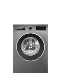 Bosch OUTLET Series 6 WGG244ZCGB Freestanding Washing Machine, 9kg Load, 400rpm Spin, Like New, Graphite, Graphite