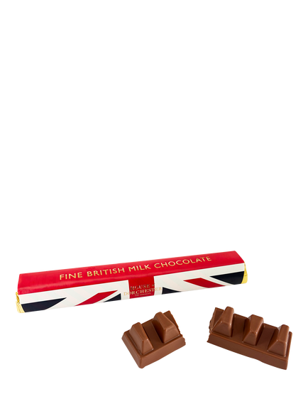 House of Dorchester Union Flag Milk Chocolate Bar, 85g, Multi