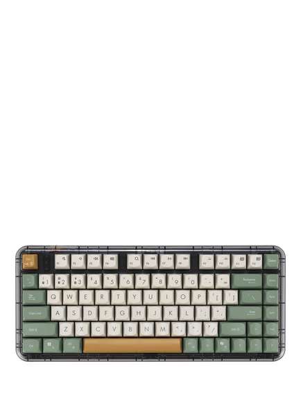 ASUS KD201 Jelly75 Compact Wireless Keyboard, Orange Meadow, Orange Meadow
