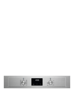 AEG BEX335011M Built In Electric Single Oven, Stainless Steel - view 2, Stainless Steel
