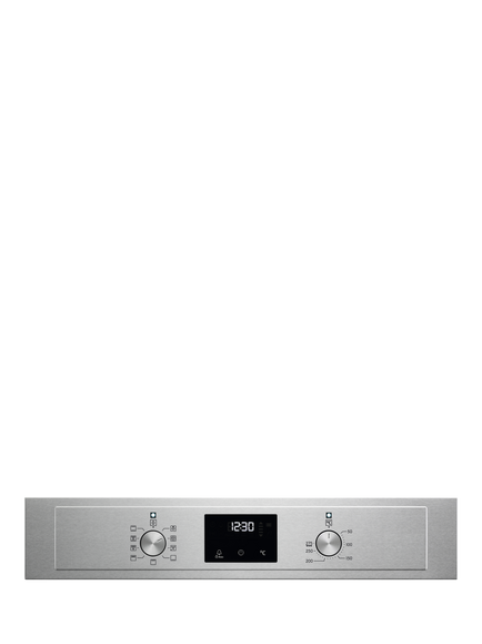 AEG BEX335011M Built In Electric Single Oven, Stainless Steel - view 2, Stainless Steel