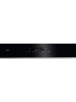 AEG TE7CP61B Built In Electric Double Oven, Black - view 2, Black