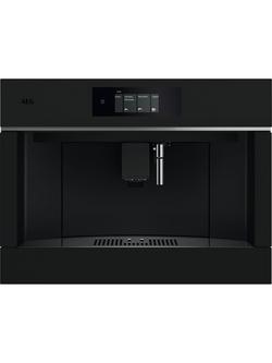 AEG TC8NK7T Integrated Coffee Machine, Matt Black, Matt Black