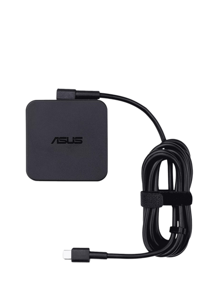 ASUS 65W USB-C Adapter, Black, Black