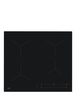 AEG TO64IA00IT 60cm SaphirMatt® Induction Hob, Saphirmatt Black, Saphirmatt Black