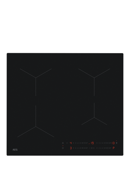 AEG TO64IA00IT 60cm SaphirMatt® Induction Hob, Saphirmatt Black, Saphirmatt Black