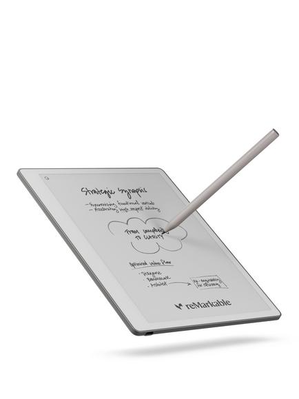 reMarkable Paper Pure Tablet, 10.3” Black & White Display with Marker, Grey, Grey