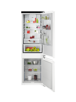 AEG OUTLET TC6MS18FDF Integrated 70/30 Fridge Freezer, Like New, White, White