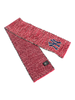 Pre-loved GUCCI x NY Yankees Sequin Knit Scarf, Pink - view 2, Pink