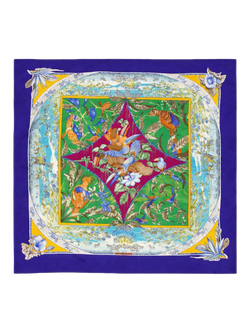 Pre-loved Hermès Tropiques Silk Scarf, Multi, Multi