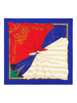 Pre-loved Hermès Souvenirs De Paris Scarf, Multi, Multi