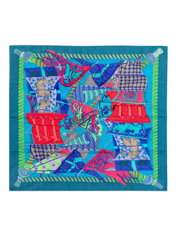 Pre-loved Hermès Silk Scarf, Multi, Multi