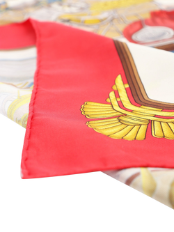 Pre-loved Hermès Automobile Silk Scarf, Multi - view 2, Multi