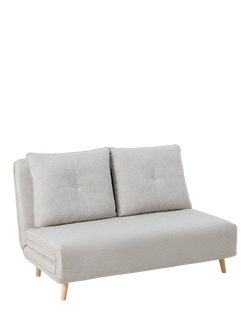 John Lewis OUTLET Double Chair Bed, Like New, Cobble Grey, Cobble Grey