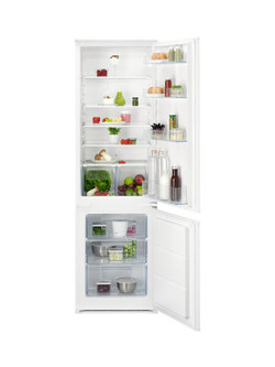 AEG OUTLET OSC5S181ES Integrated Fridge Freezer, Like New, White, White
