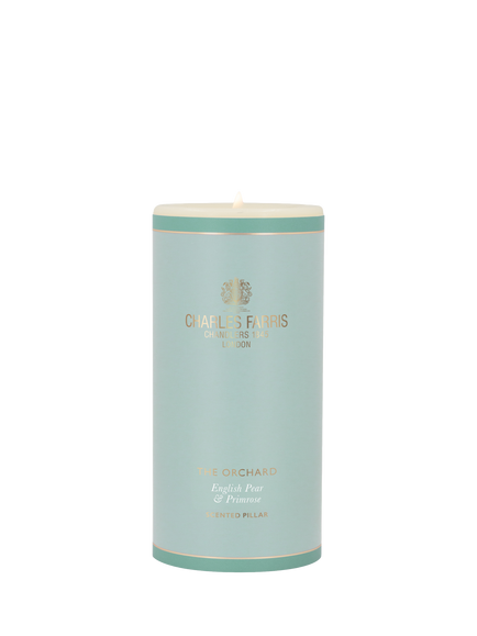 Charles Farris The Orchard Scented Pillar Candle, Multi