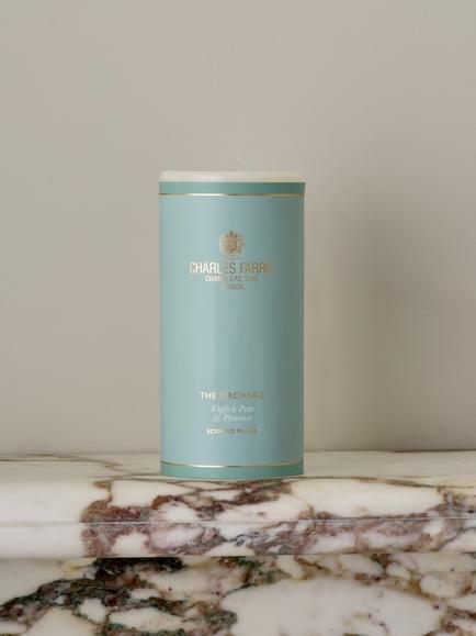 Charles Farris The Orchard Scented Pillar Candle - view 2, Multi