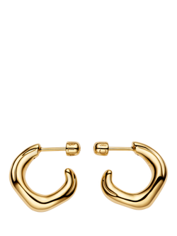 Maria Black Anil Small Hoop Earrings, Gold