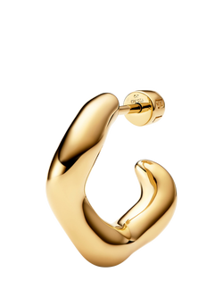 Maria Black Anil Small Hoop Earrings - view 2, Gold