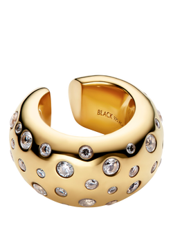 Maria Black Tryvann Popcorn Ear Cuff, Gold, Gold