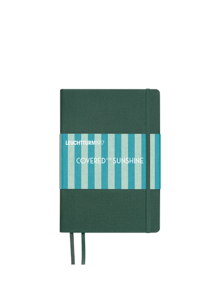 LEUCHTTURM1917 Covered for Sunshine A5 Notebook, Pinetree, Multi Multi
