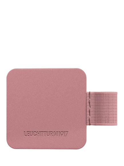 LEUCHTTURM1917 Covered for Sunshine Notebook with Pen Loop, Pink Rose