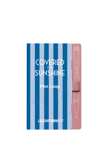 LEUCHTTURM1917 Covered for Sunshine Notebook with Pen Loop - view 2, Pink Rose