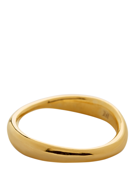 Monica Vinader Nura Reef Stacking Ring, Gold, N, Gold