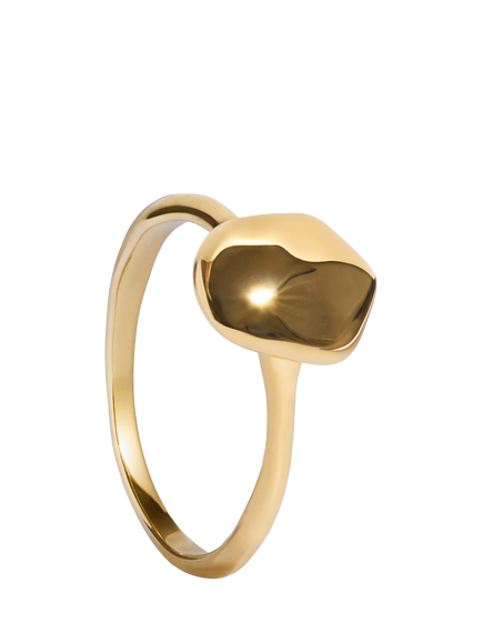 Monica Vinader Odyssey Stacking Ring, Gold, N, Gold