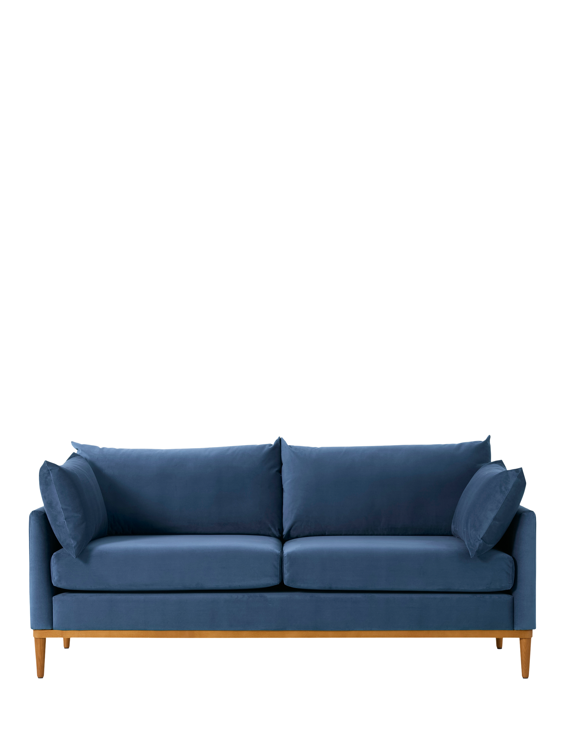 Model X01 Range, Swyft Model X01 Medium 2 Seater Sofa, Velvet Teal