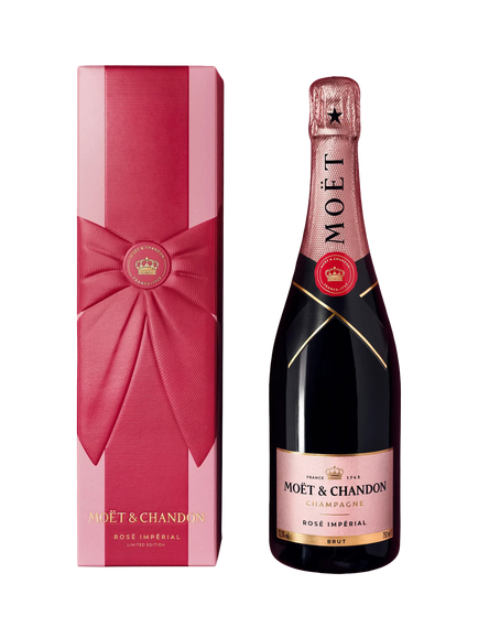 Moët & Chandon Rose Impérial Gift Box, Pink, 75cl, Multi