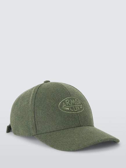 Armor Lux Casquette Flannel 6-Panel Cap, Olive - view 2, Olive