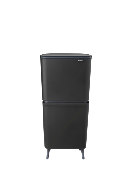 Brabantia SortUp Recycling Bin Hi, 20+25L, Dark Grey