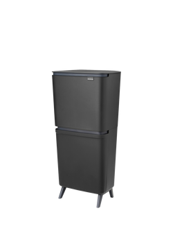 Brabantia SortUp Recycling Bin Hi, 20+25L - view 2, Dark Grey