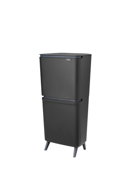 Brabantia SortUp Recycling Bin Hi, 20+25L - view 2, Dark Grey