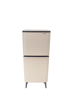 Brabantia SortUp Recycling Bin Hi, 20+25L, Soft Beige