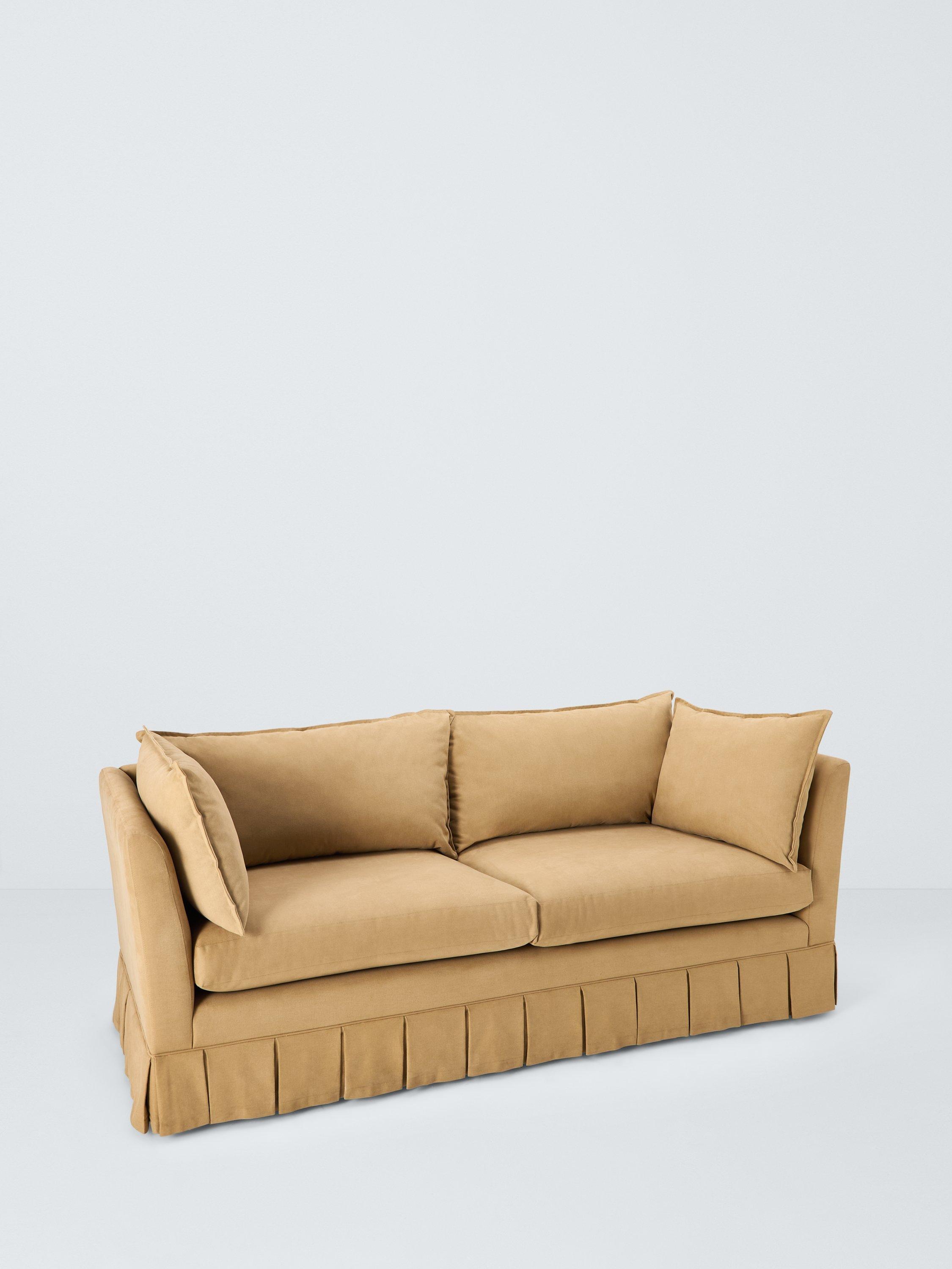 Oxford Range, John Lewis Oxford Large 3 Seater Sofa, Mustard Yellow