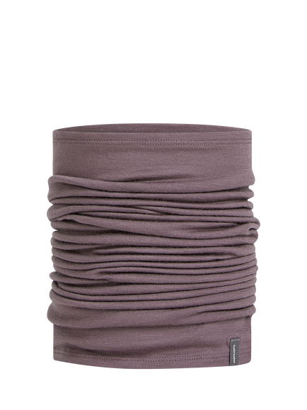 Icebreaker 200 Oasis Merino Wool Flexi Chute Scarf, Grey Plum - view 2, Grey Plum