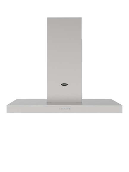 Belling OUTLET Cookcentre 90T Chimney Cooker Hood, Like New, Stainless Steel, Stainless Steel