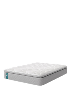 Sealy OUTLET Enhance Bloomsbury Geltex Mattress, Softer/Regular Tension, Like New, Double, White