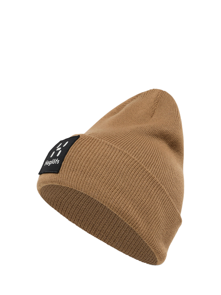 Haglöfs Aze Beanie Hat, Blue, Oak Brown
