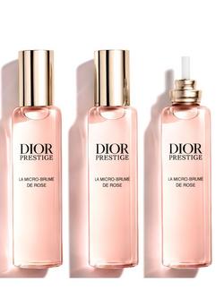 DIOR Prestige La Micro-Brume de Rose Exceptional Revitalising Mist Refill, 3 x 25ml, 
