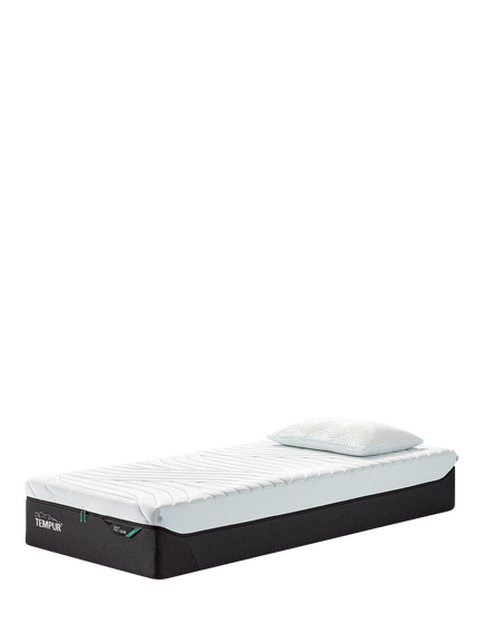 TEMPUR OUTLET Pro® Luxe CoolQuilt Memory Foam Mattress, Medium Tension, Like New, Long Single, White