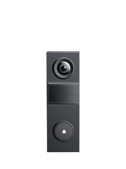 TP-Link Tapo TD20 2K 3MP Battery Video Doorbell Mini, Black, Black