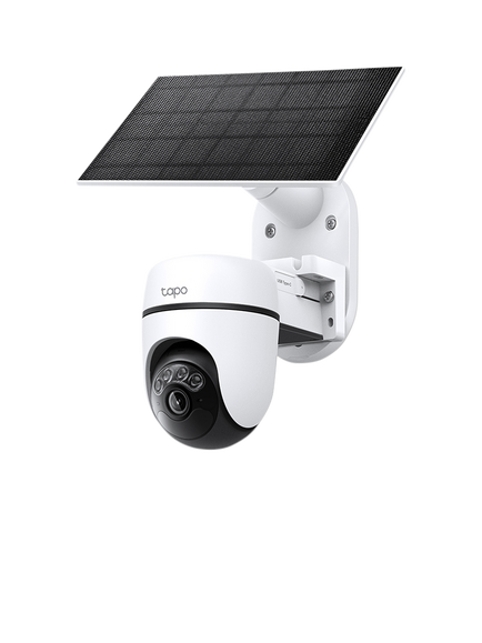 TP-Link Tapo C610 2K Pan Tilt Outdoor Smart Security Camera, Solar-powered Kit, Black - view 2, Black