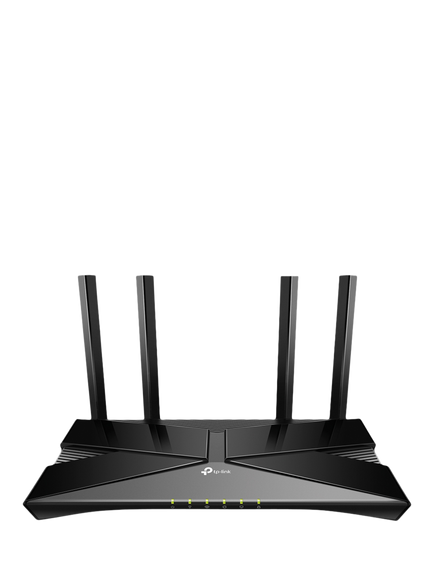TP-Link Archer AX58 Wi-Fi 6 Router, AX3000, Black, Black