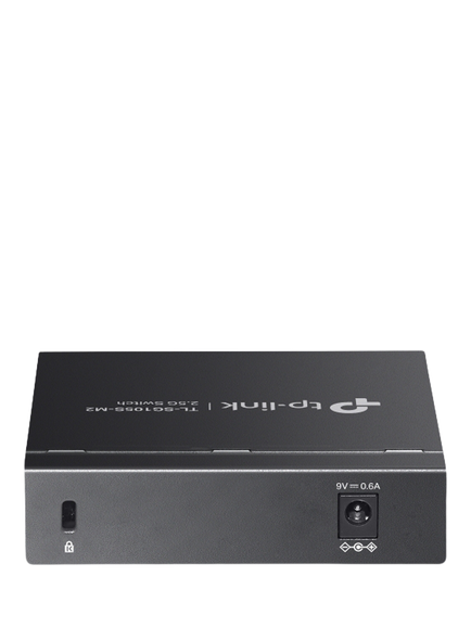 TP-Link TL-SG105S-M2 5-Port 2.5G Multi-Gigabit Desktop Switch, Black - view 2, Black