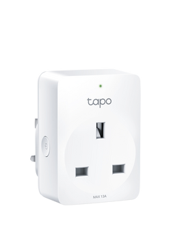 TP-Link Tapo P110 Mini Smart Wi-Fi Plug, White, White