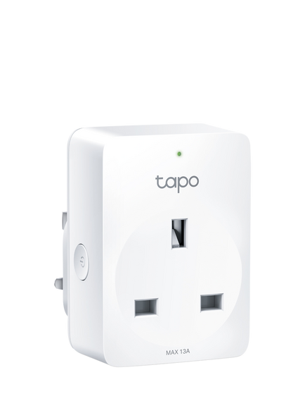 TP-Link Tapo P110 Mini Smart Wi-Fi Plug, White, White